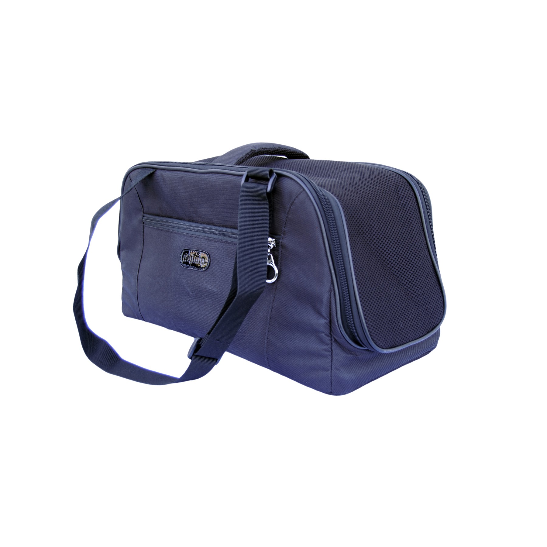 Black airline approved dog carrier bag